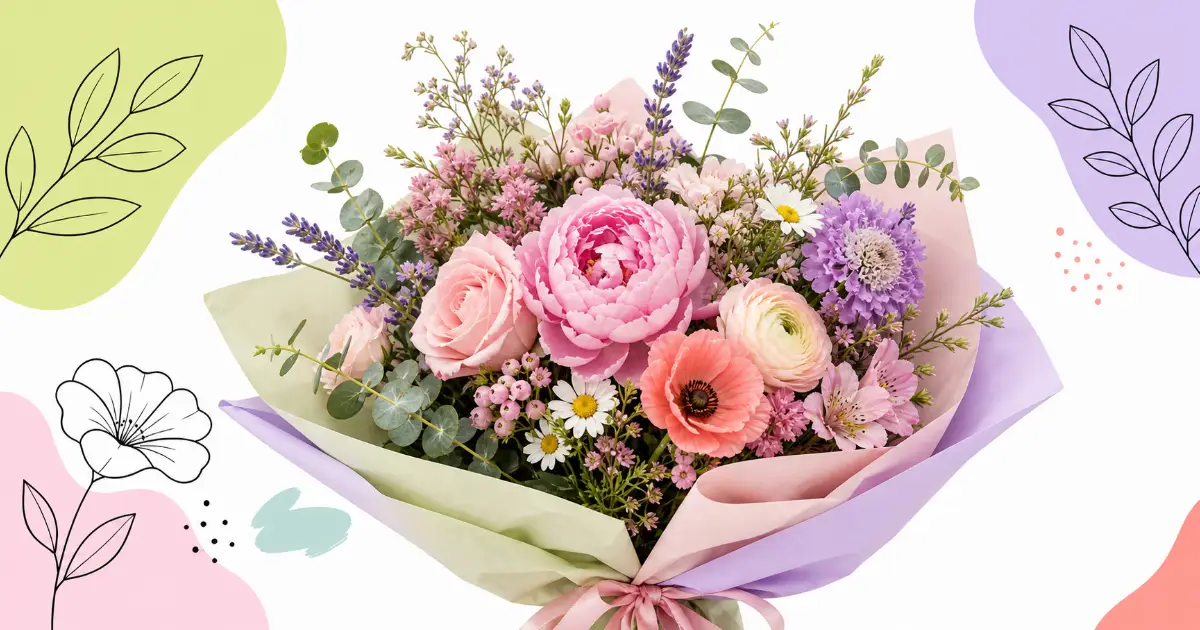 Digital Flower Bouquet image number 11