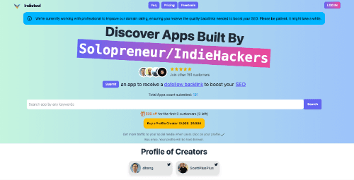Indietool